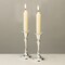 Rite Lite Set of 2 Silver Plated Sabbath Candle Stick Holders 5.25"